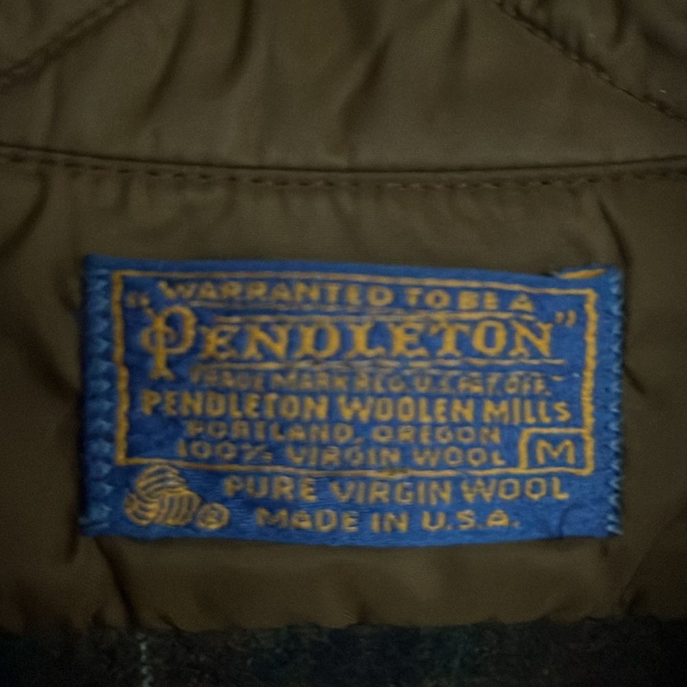 Pendleton Wool Button Down Shirt - image 7